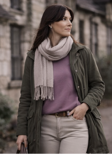 Manor Crew Neck – Dusky Thistle