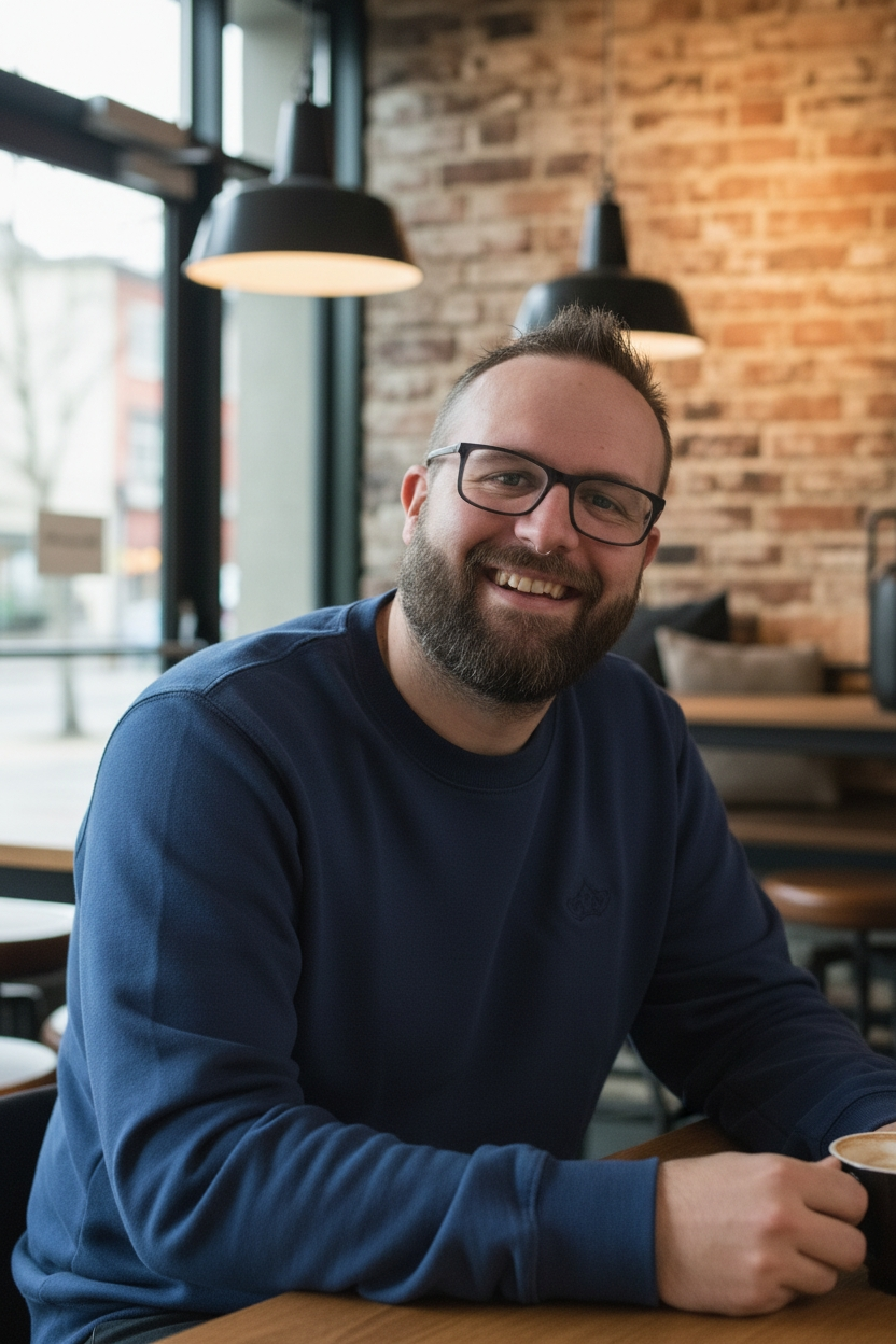 Manor Crew Neck – Midnight Bay