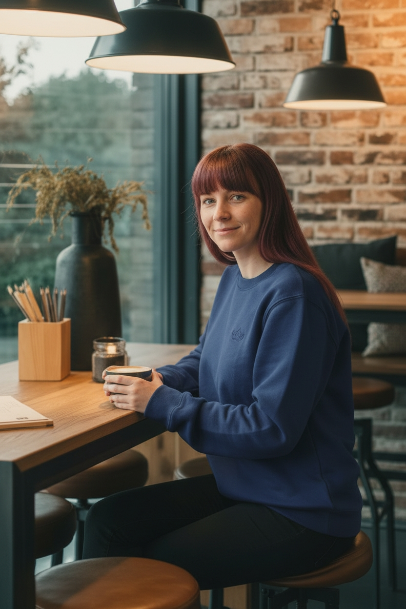 Manor Crew Neck – Midnight Bay