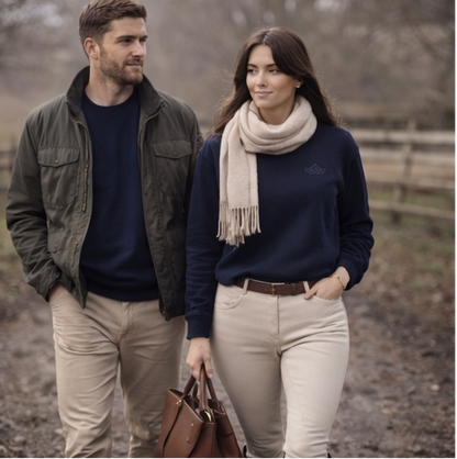 Manor Crew Neck – Midnight Bay