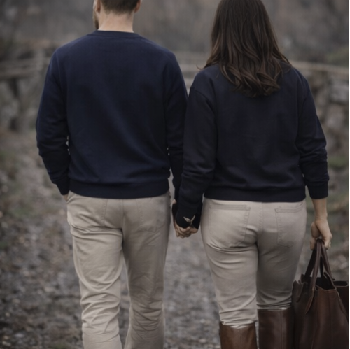 Manor Crew Neck – Midnight Bay