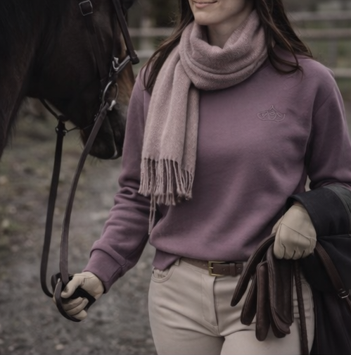 Manor Crew Neck – Dusky Thistle