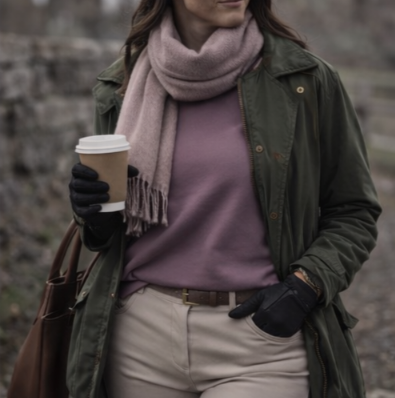 Manor Crew Neck – Dusky Thistle