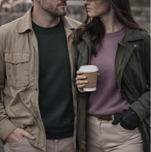 Manor Crew Neck – Woodland Moss