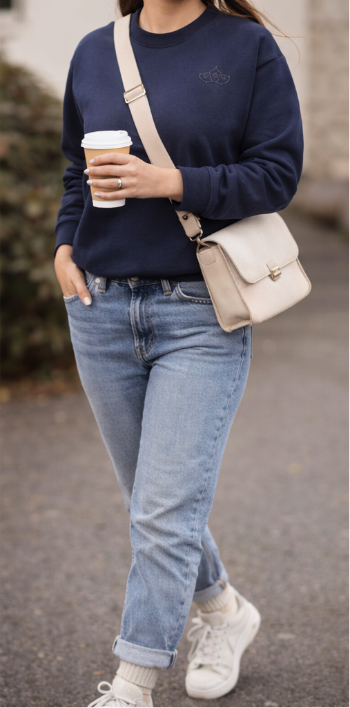 Manor Crew Neck – Midnight Bay