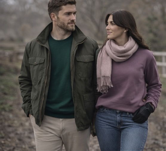 Manor Crew Neck – Woodland Moss