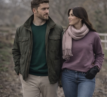 Manor Crew Neck – Woodland Moss