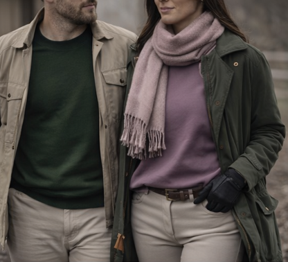 Manor Crew Neck – Woodland Moss