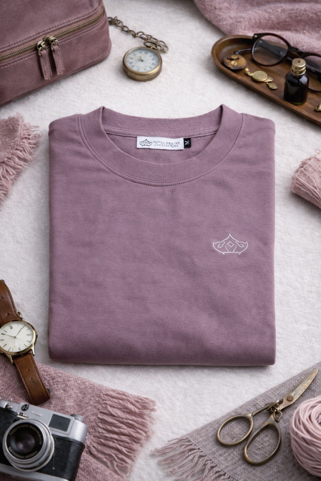 Manor Crew Neck – Dusky Thistle
